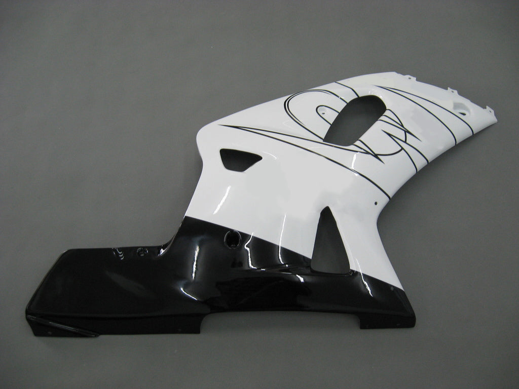 2001-2003 Suzuki GSXR 600 Amotopart Fairings White Black Alstare Corona GSXR Racing