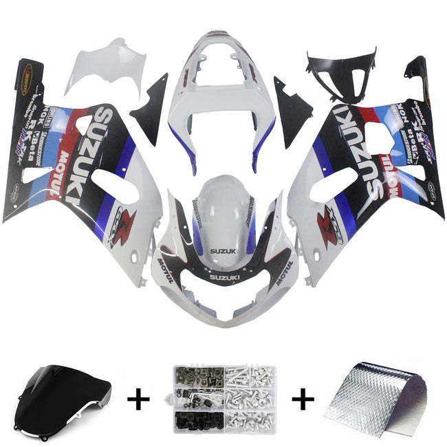 2001-2003 Suzuki GSXR 600 Amotopart Fairings Multi-Color Suzuki GSXR Racing