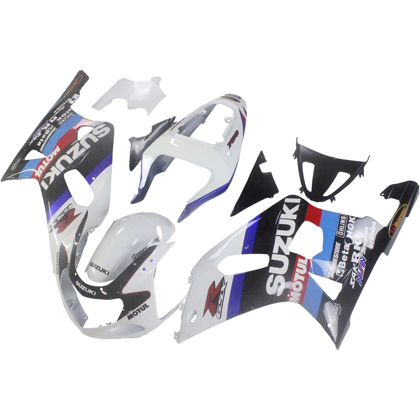 2001-2003 Suzuki GSXR 600 Amotopart Fairings Multi-Color Suzuki GSXR Racing