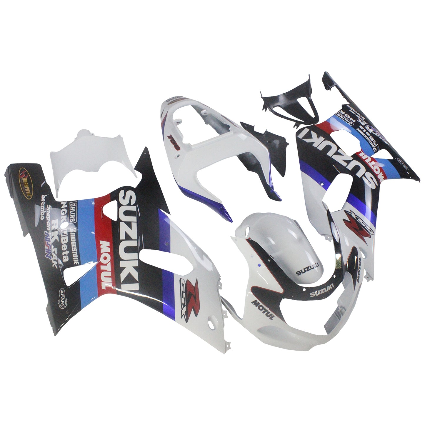 2001-2003 Suzuki GSXR 600 Amotopart Fairings Multi-Color Suzuki GSXR Racing