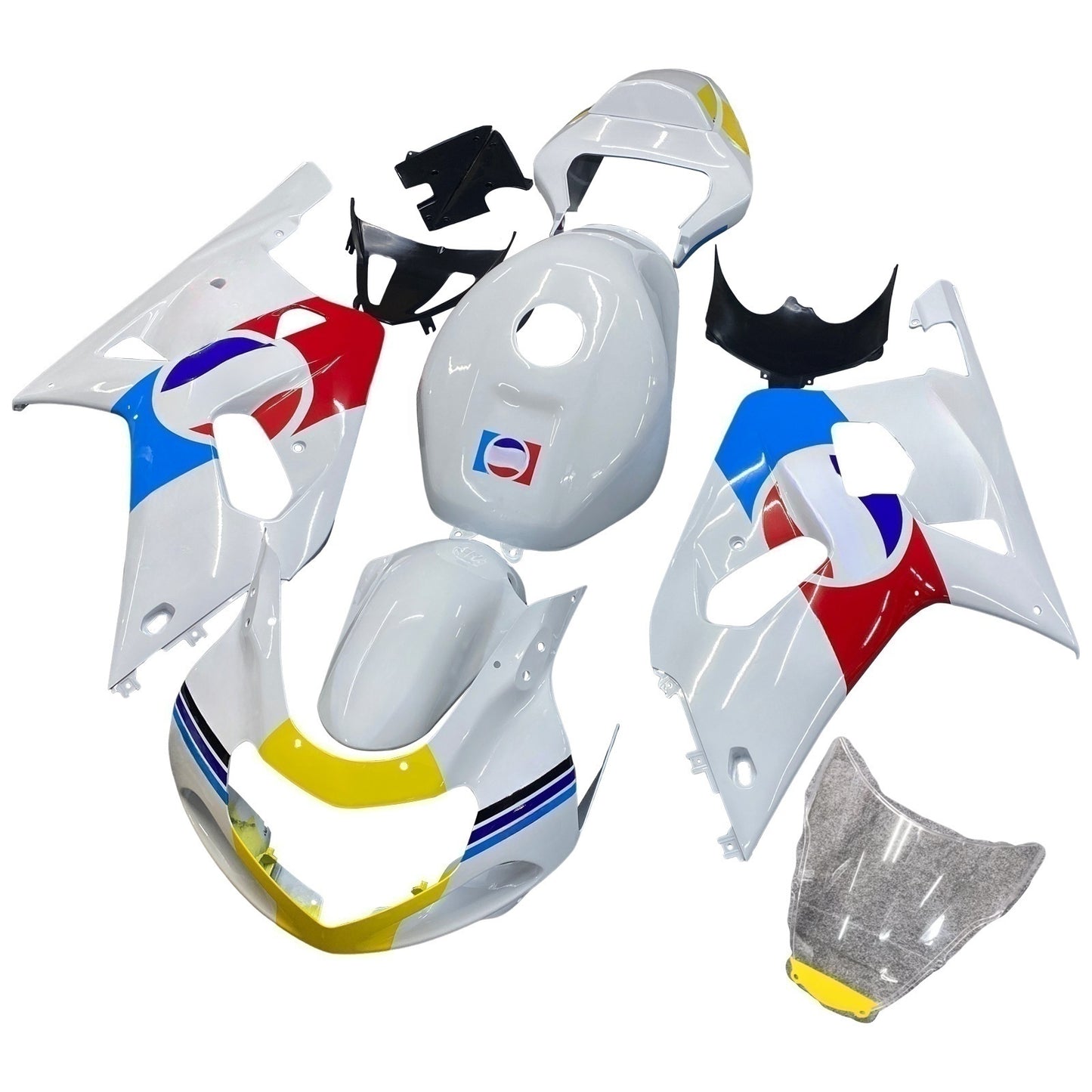 2001-2003 Suzuki GSXR600 GSXR750 K1 Fairing Kit Bodywork Plastic ABS