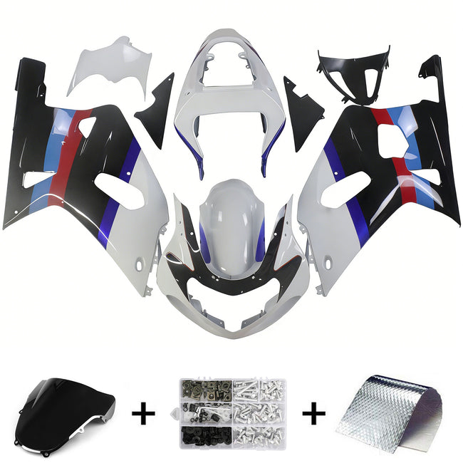 2001-2003 Suzuki GSXR 750 Amotopart Fairings Multi-Color GSXR Racing