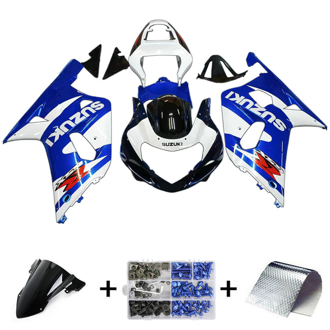 2001-2003 Suzuki GSXR750 K1 Amotopart Injection Fairing Kit Bodywork Plastic ABS #103