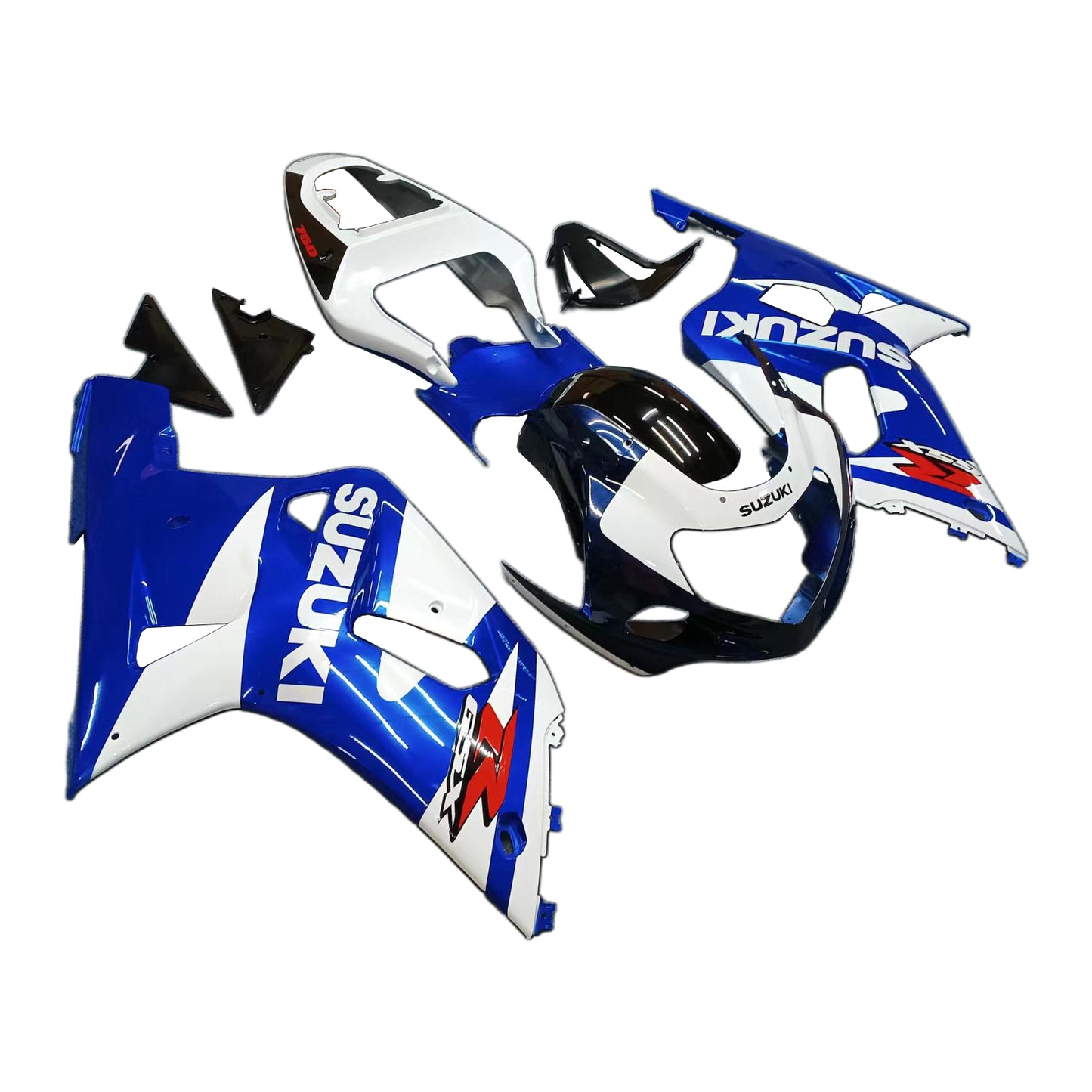 2001-2003 Suzuki GSXR750 K1 Amotopart Injection Fairing Kit Bodywork Plastic ABS #103