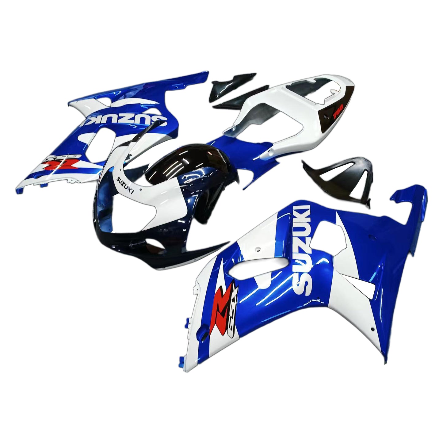 2001-2003 Suzuki GSXR750 K1 Amotopart Injection Fairing Kit Bodywork Plastic ABS #103