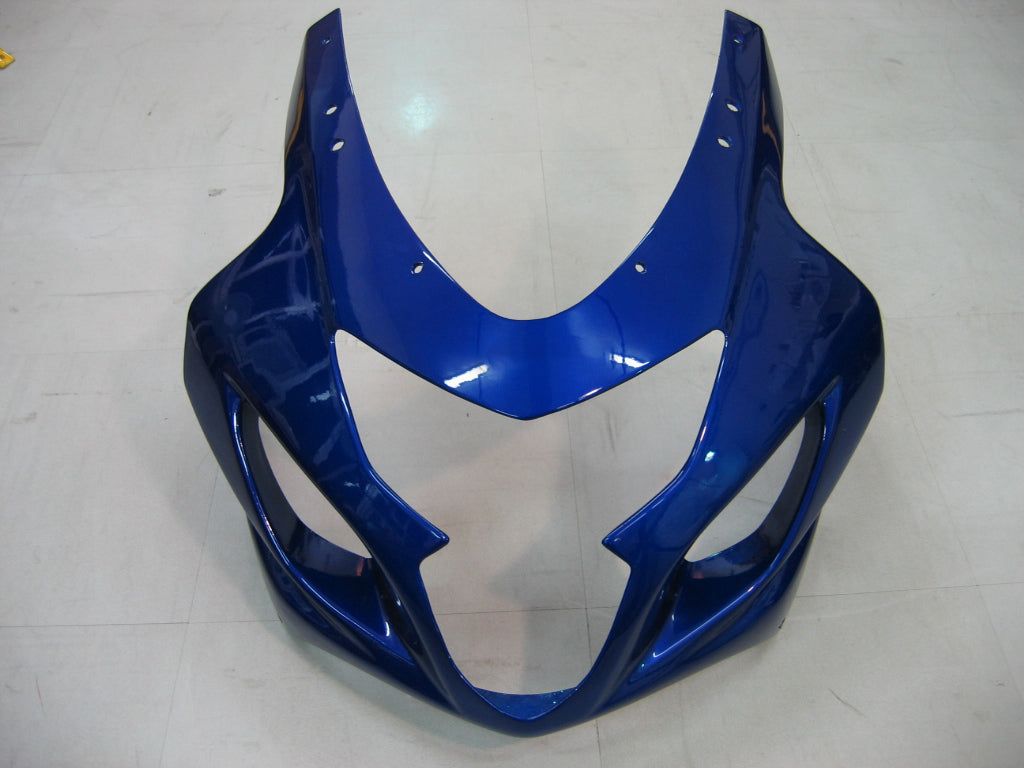 2004-2005 Suzuki GSXR 600 750 Amotopart Fairings Blue Black Silver GSXR Racing