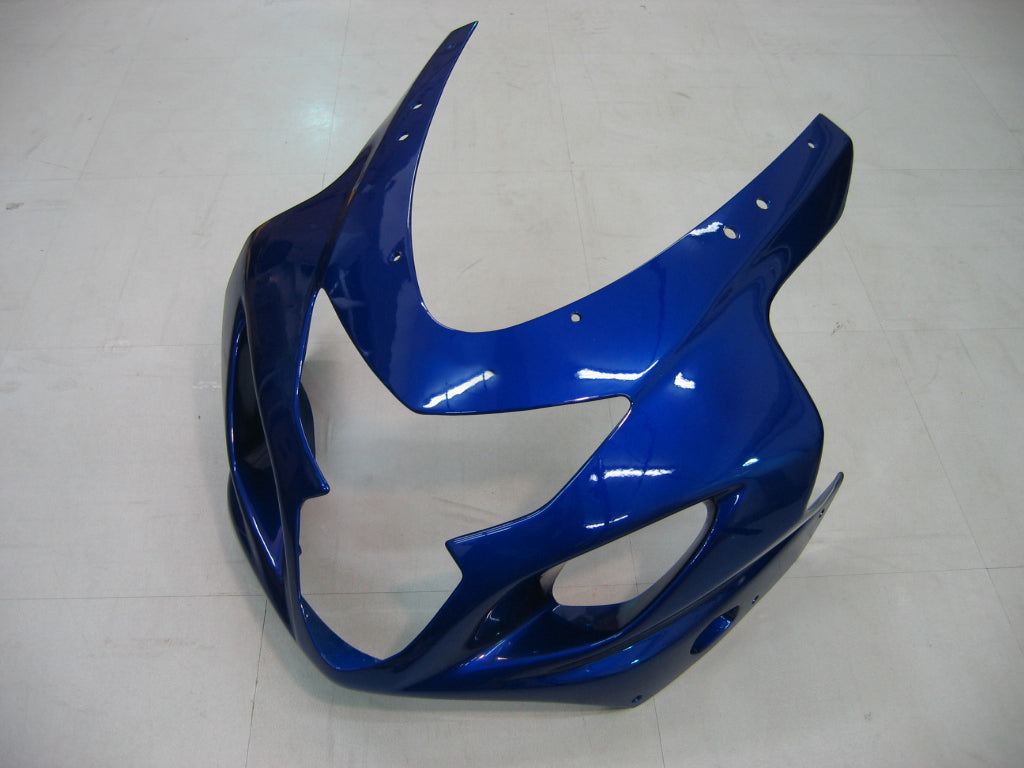 2004-2005 Suzuki GSXR 600 750 Amotopart Fairings Blue Black Silver GSXR Racing