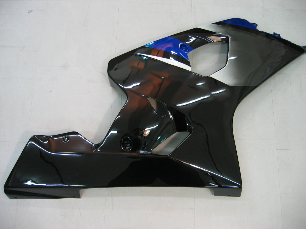 2004-2005 Suzuki GSXR 600 750 Amotopart Fairings Blue Black Silver GSXR Racing