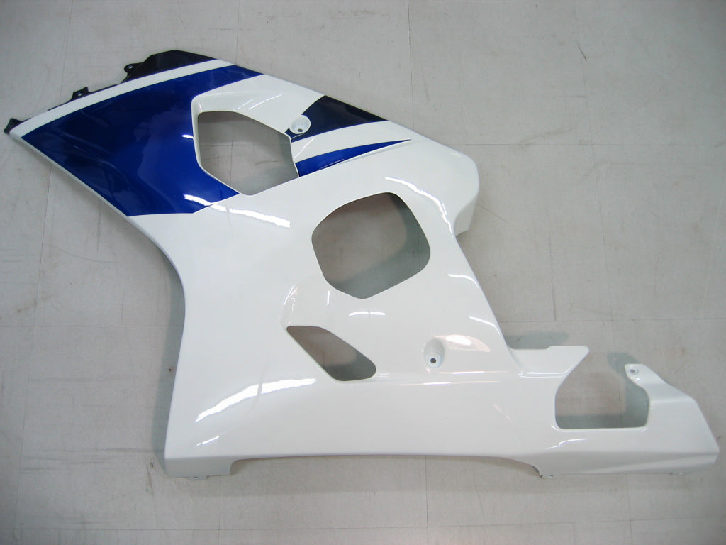 2004-2005 Suzuki GSXR 600 750 Amotopart Fairings Blue & White GSXR Racing