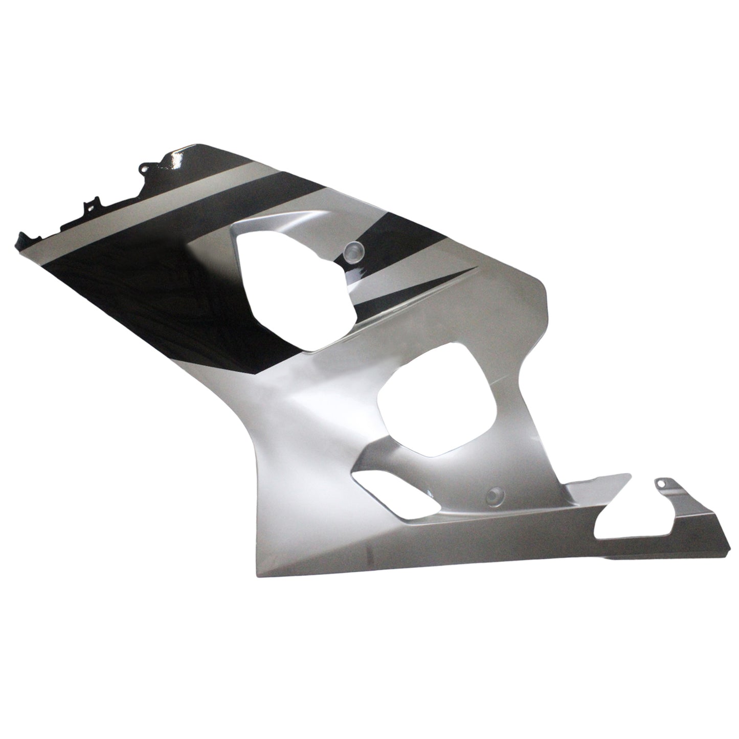 2004-2005 Suzuki GSXR 600 750 Amotopart Fairings Black Silver GSXR Racing