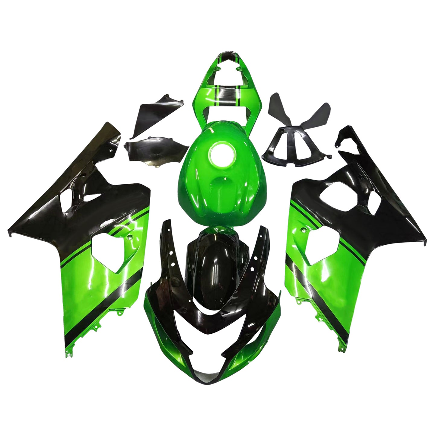 2004-2005 Suzuki GSXR600 GSXR750 K4 Fairing Kit Bodywork Plastic ABS