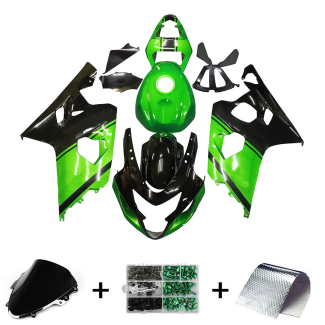 2004-2005 Suzuki GSXR600 GSXR750 K4 Fairing Kit Bodywork Plastic ABS