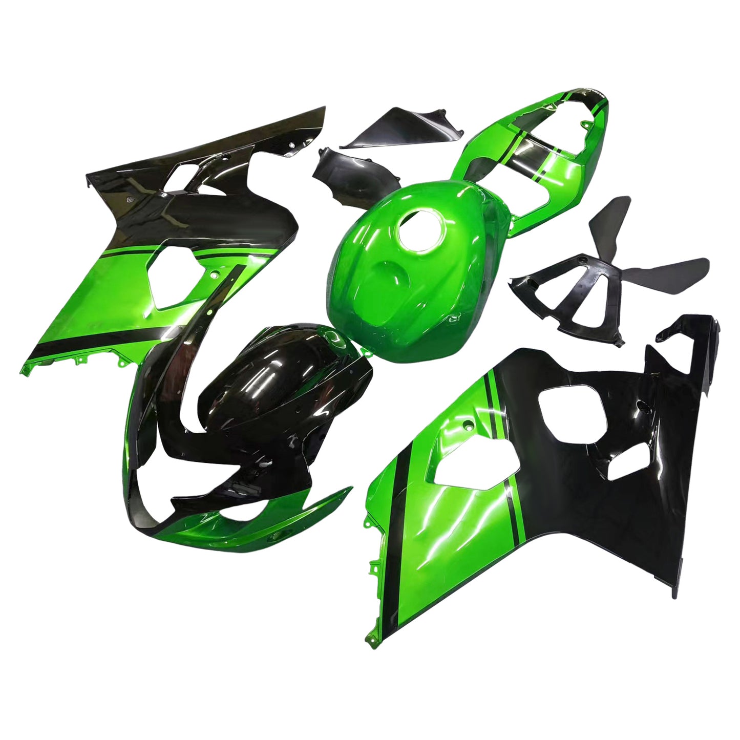 2004-2005 Suzuki GSXR600 GSXR750 K4 Fairing Kit Bodywork Plastic ABS
