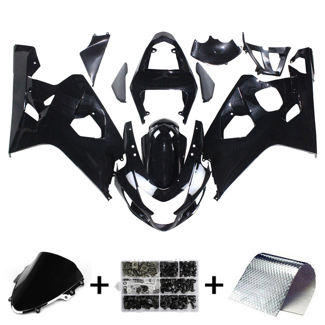 2004-2005 Suzuki GSXR 600/750 K4 Injection Fairing Kit Bodywork Plastic ABS #102 Amotopart