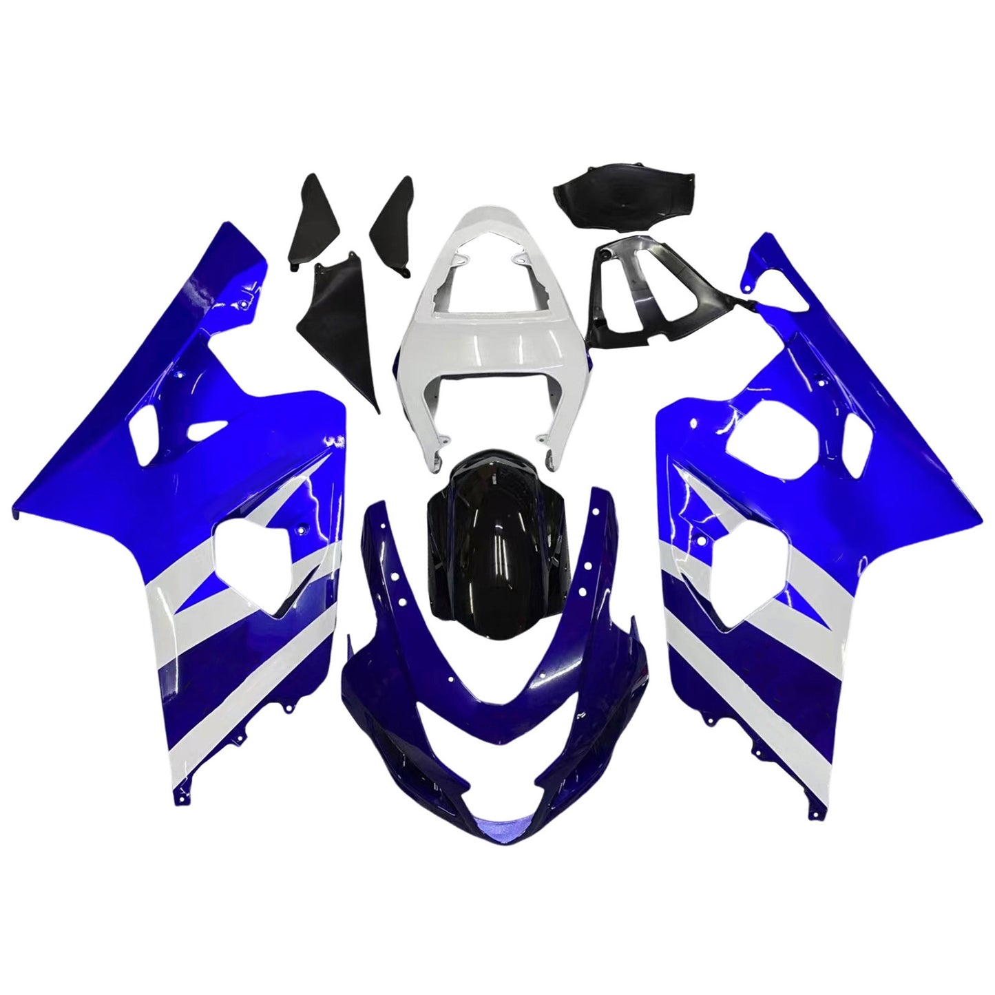 2004-2005 Suzuki GSXR 600/750 K4 Injection Fairing Kit Bodywork Plastic ABS #107 Amotopart