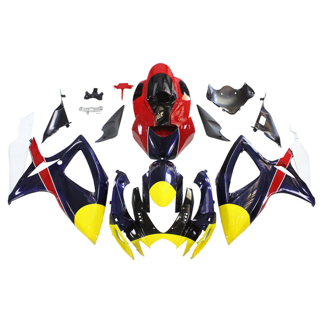 2006-2007 Suzuki GSXR 600/750 K6 Amotopart Injection Fairing Kit Bodywork Plastic ABS #113