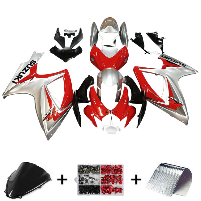 2006-2007 Suzuki GSXR 600/750 K6 Amotopart Injection Fairing Kit Bodywork Plastic ABS #126