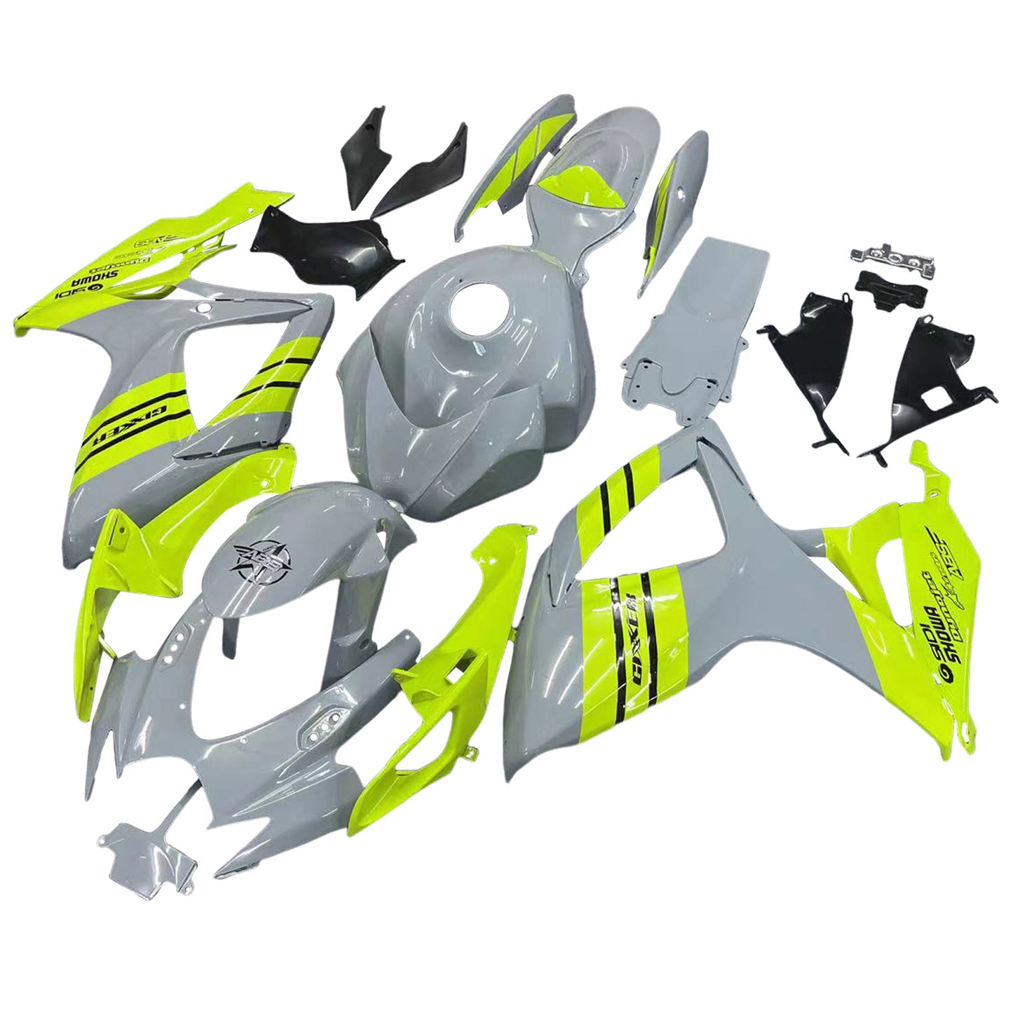 2006-2007 Suzuki GSXR 600/750 K6 Fairing Kit Bodywork Plastic ABS