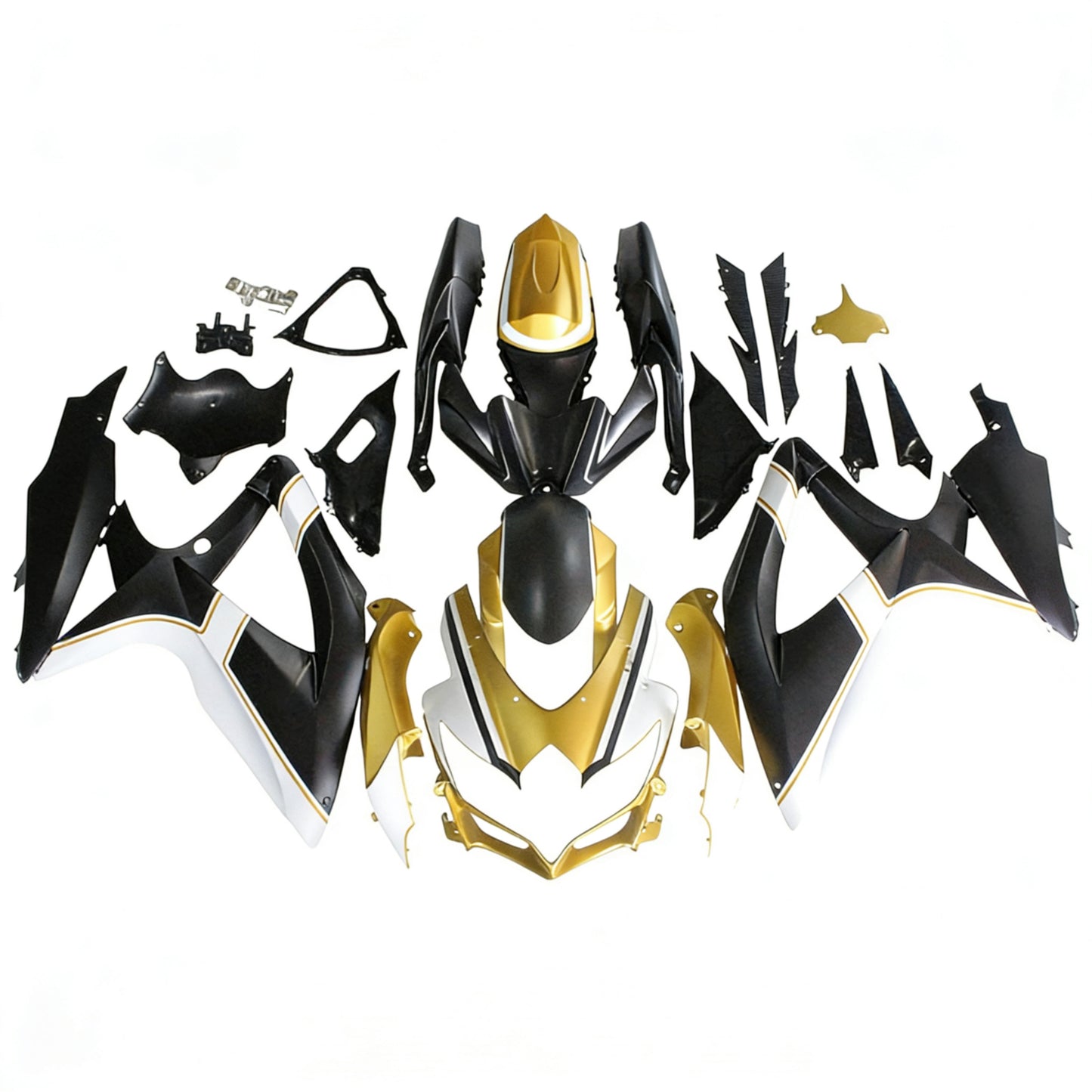 2008-2010 Suzuki GSXR 600/750 K8 Amotopart Injection Fairing Kit Bodywork Plastic ABS #133
