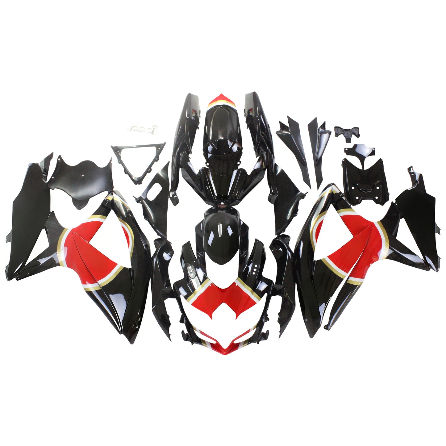2008-2010 Suzuki GSXR 600/750 K8 Amotopart Injection Fairing Kit Bodywork Plastic ABS #137