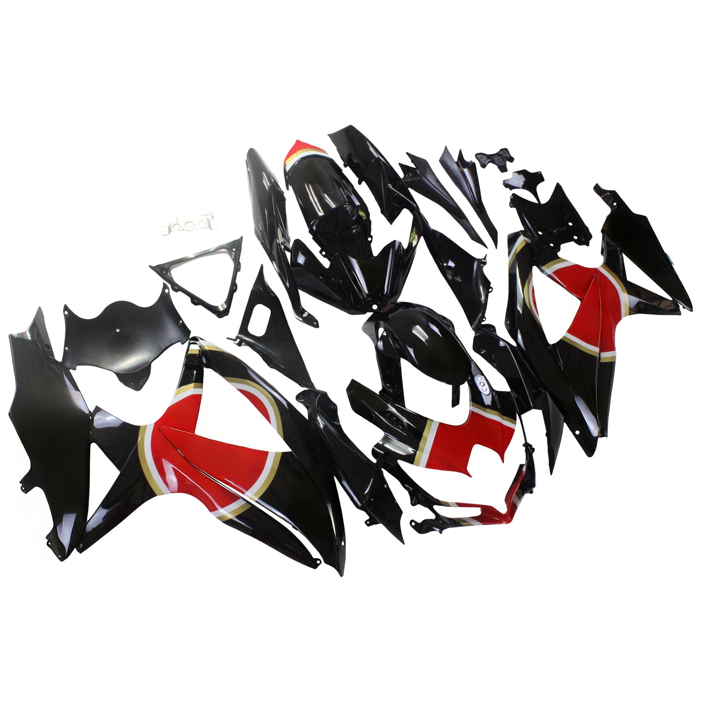 2008-2010 Suzuki GSXR 600/750 K8 Amotopart Injection Fairing Kit Bodywork Plastic ABS #137