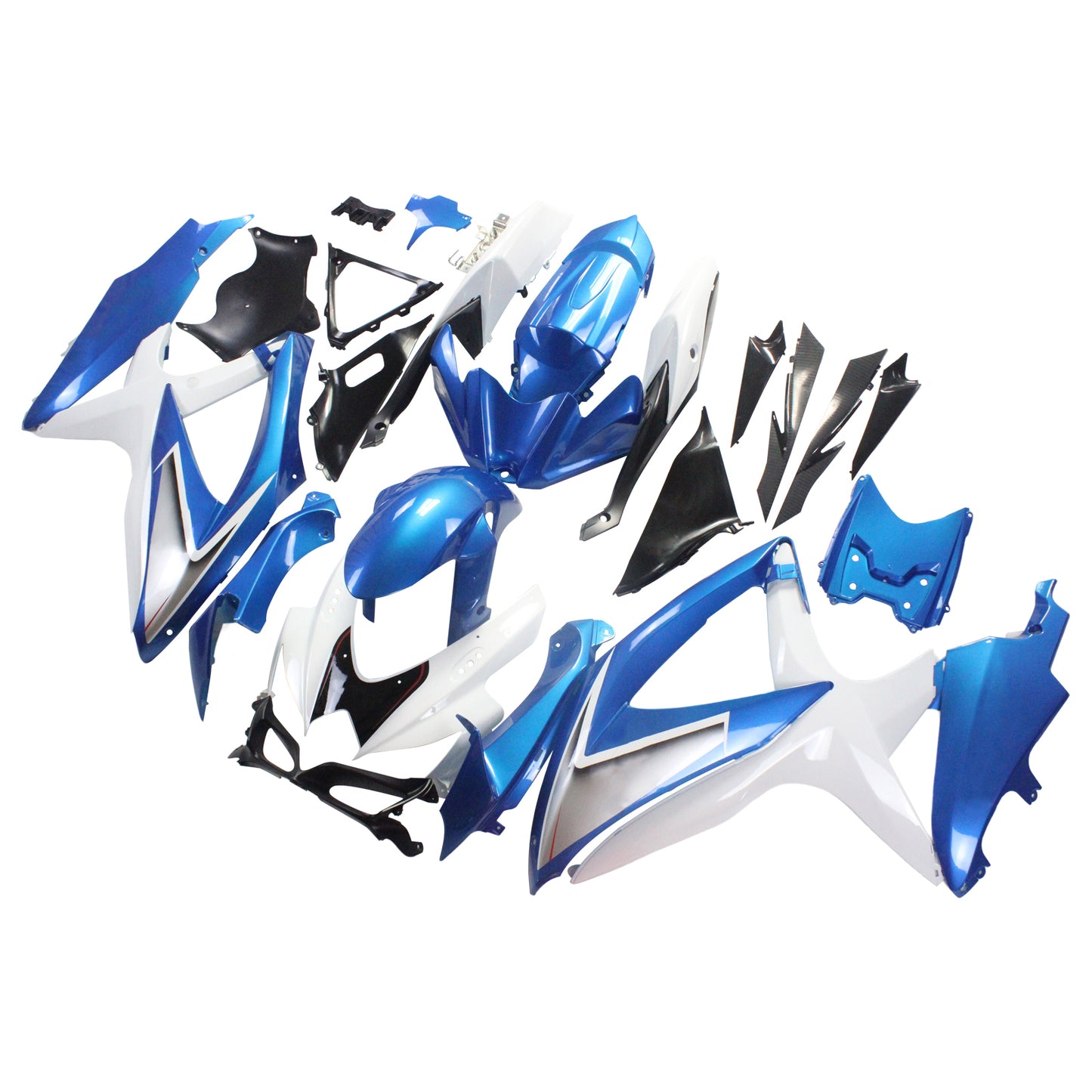 2008-2010 Suzuki GSXR 600/750 K8 Amotopart Injection Fairing Kit Bodywork Plastic ABS #139