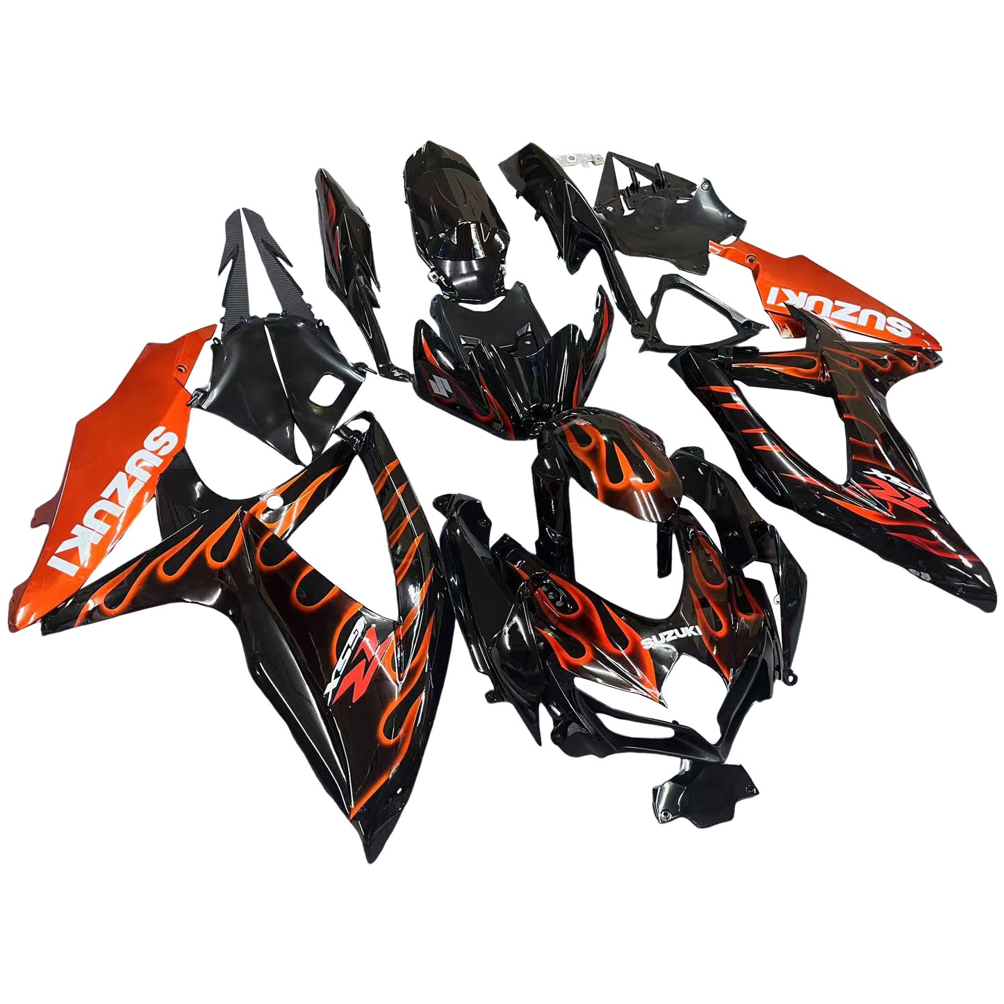 2008-2010 Suzuki GSXR 600/750 K8 Amotopart Injection Fairing Kit Bodywork Plastic ABS #144