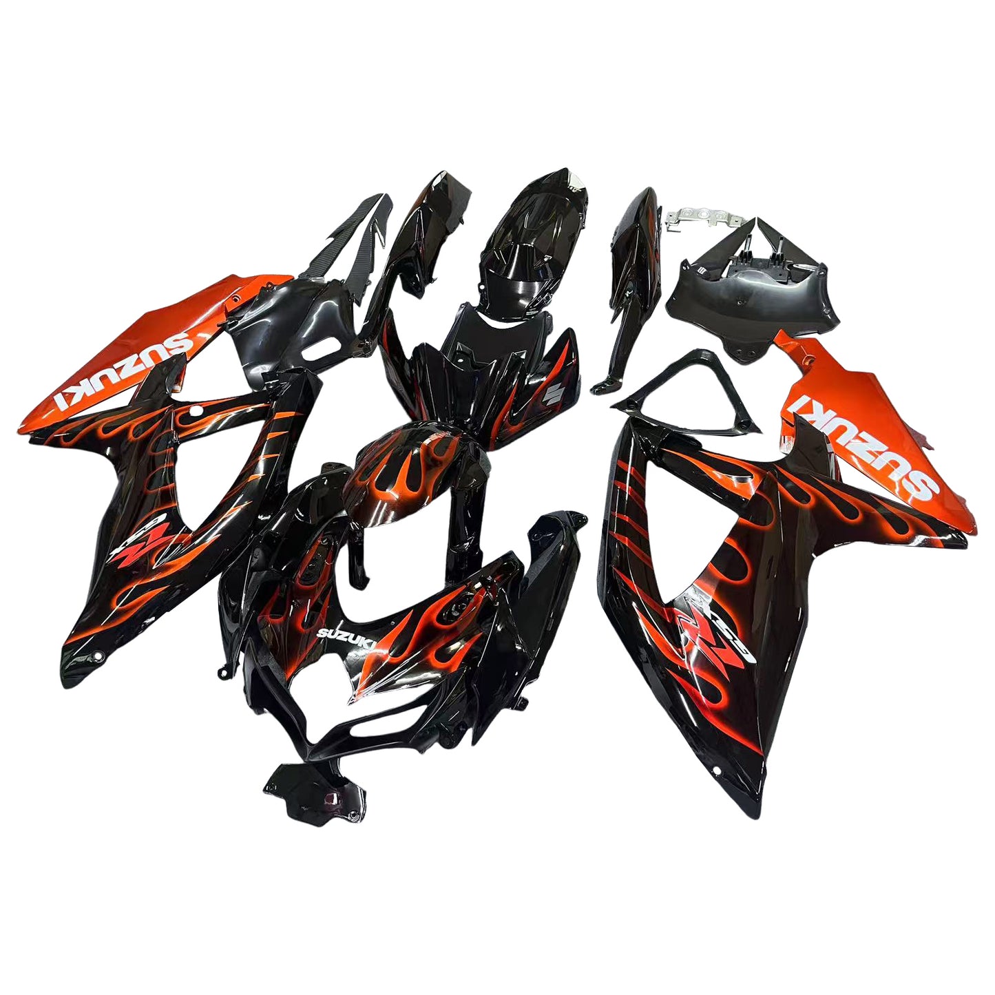 2008-2010 Suzuki GSXR 600/750 K8 Amotopart Injection Fairing Kit Bodywork Plastic ABS #144