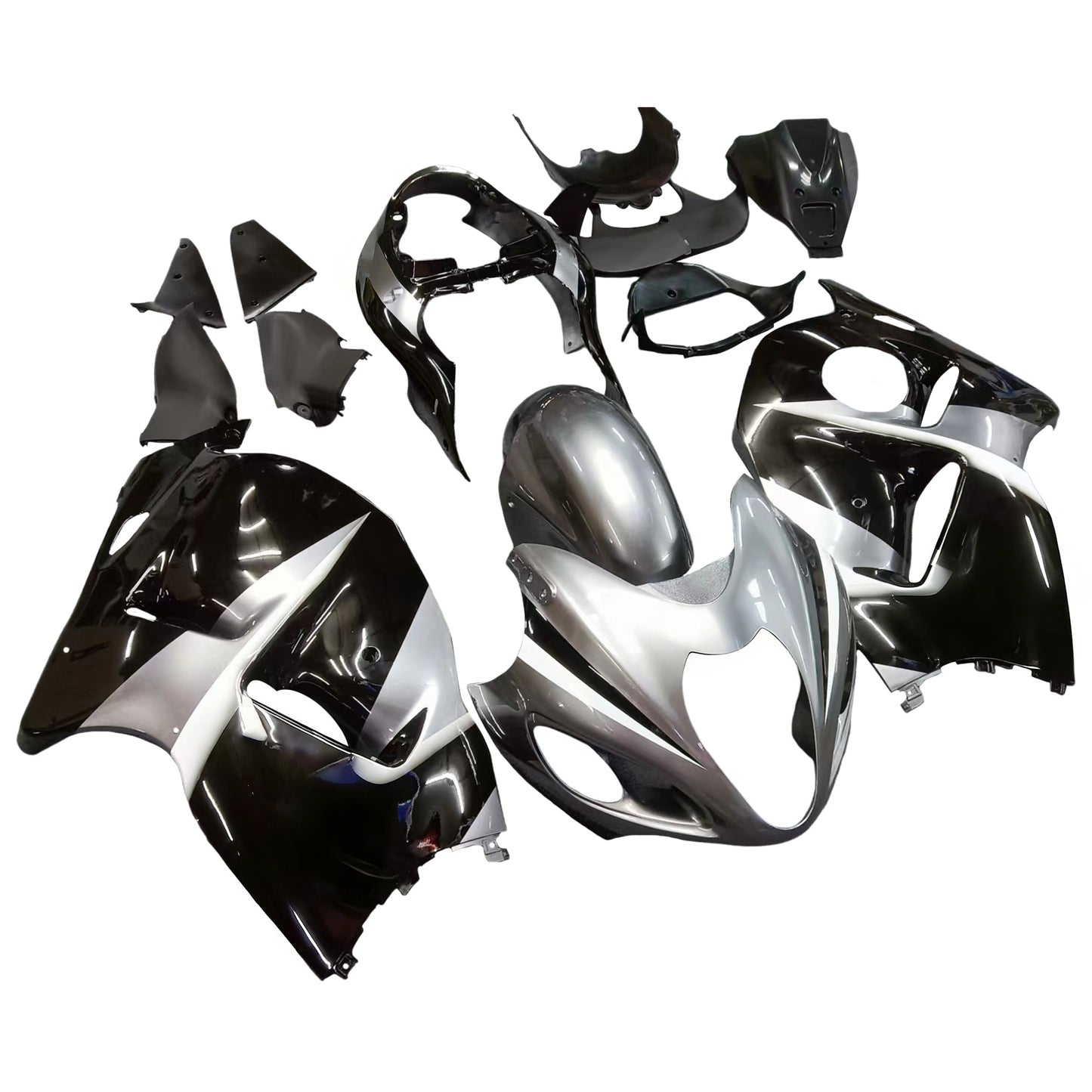 1999-2007 Suzuki Hayabusa GSX1300 Amotopart Injection Fairing Kit Bodywork Plastic ABS #118