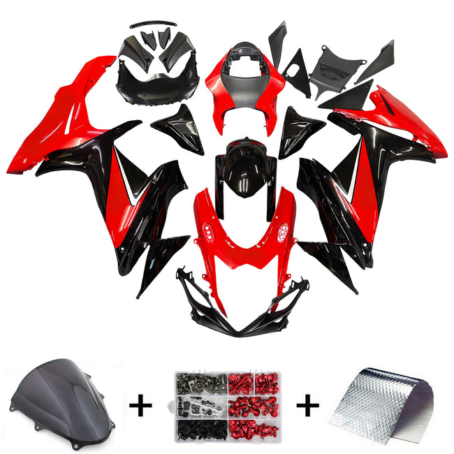 2011-2024 Suzuki GSXR 600/750 K11 Amotopart Injection Fairing Kit Bodywork Plastic ABS #101