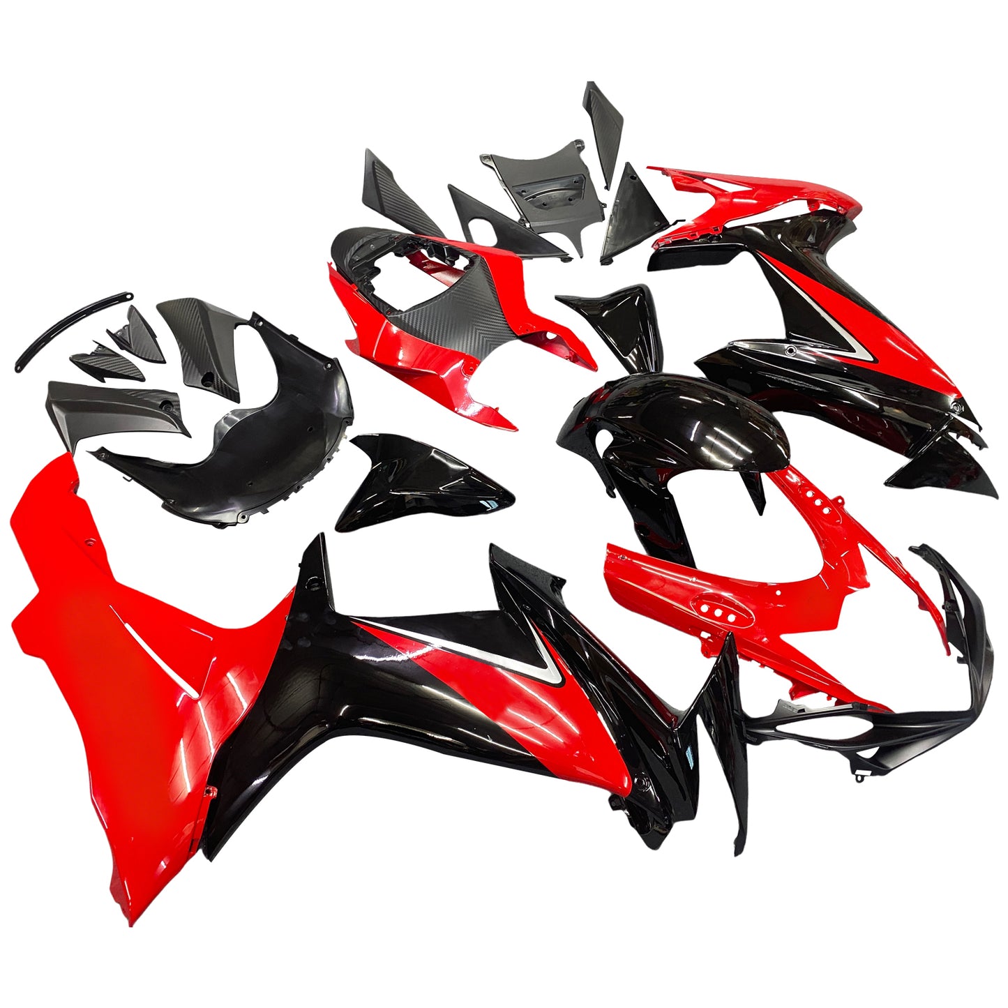 2011-2024 Suzuki GSXR 600/750 K11 Amotopart Injection Fairing Kit Bodywork Plastic ABS #101