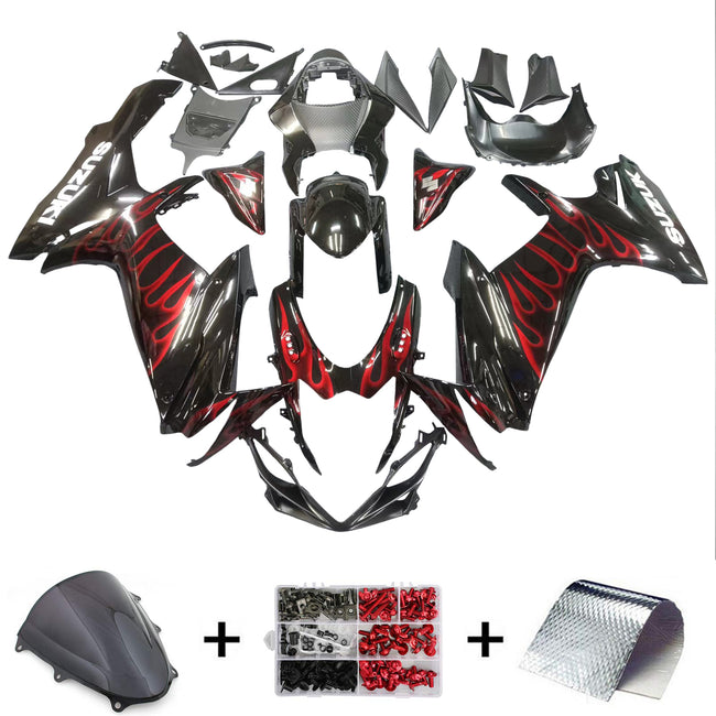 2011-2024 Suzuki GSXR 600/750 K11 Amotopart Injection Fairing Kit Bodywork Plastic ABS #101