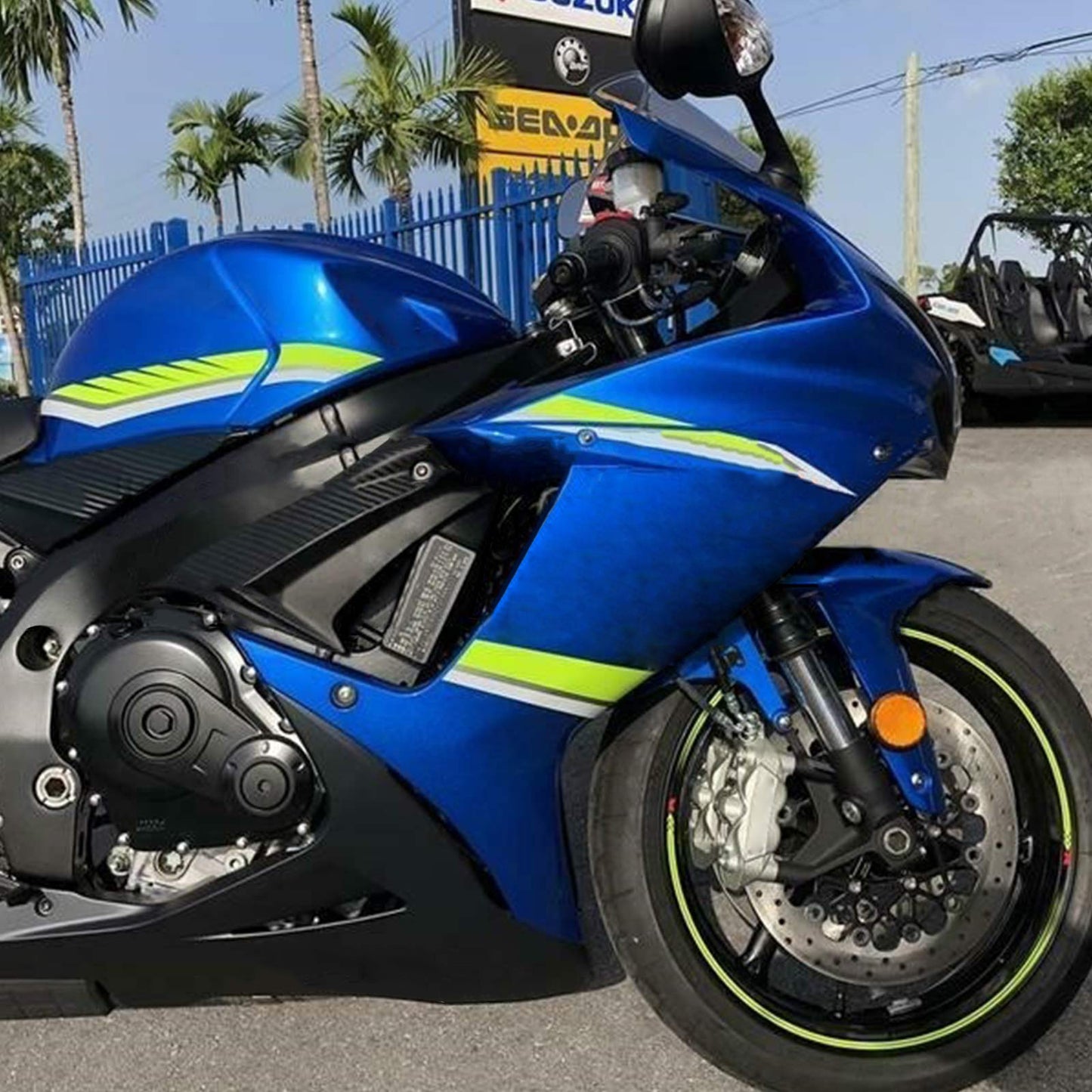 2011-2024 Suzuki GSXR 600/750 K11 Amotopart Injection Fairing Kit Bodywork Plastic ABS #101