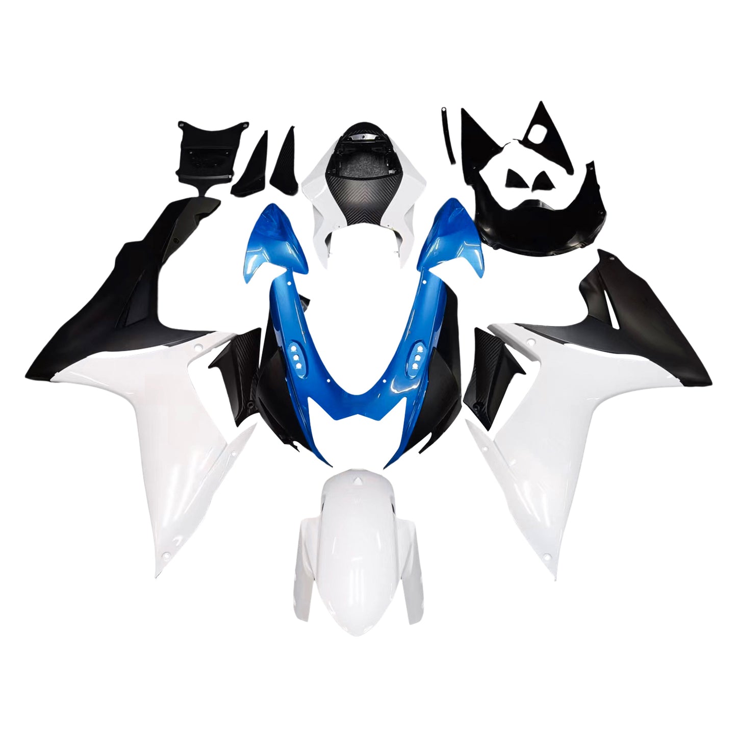 2011-2024 Suzuki GSXR 600/750 K11 Amotopart Injection Fairing Kit Bodywork Plastic ABS #101