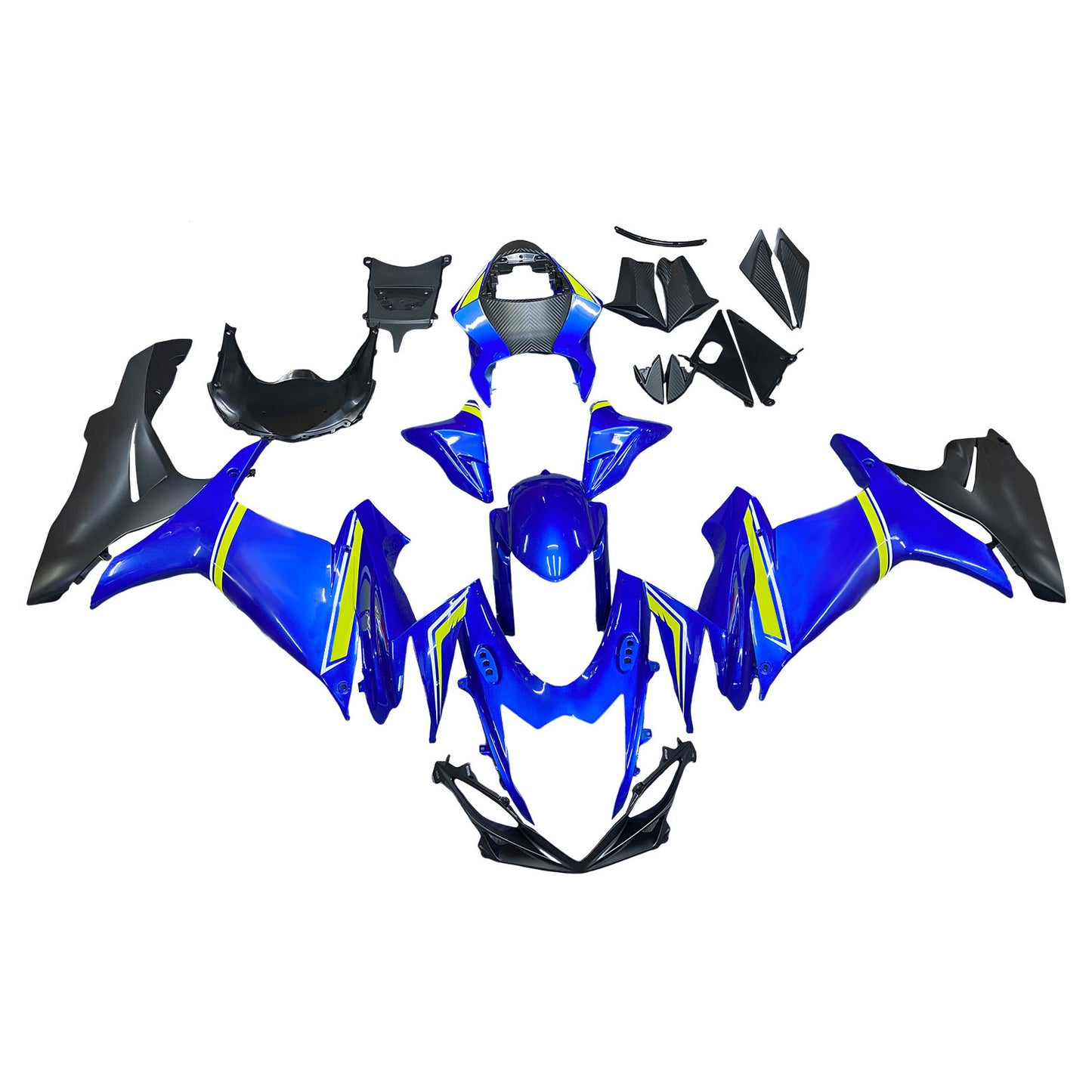 2011-2024 Suzuki GSXR 600/750 K11 Amotopart Injection Fairing Kit Bodywork Plastic ABS #101