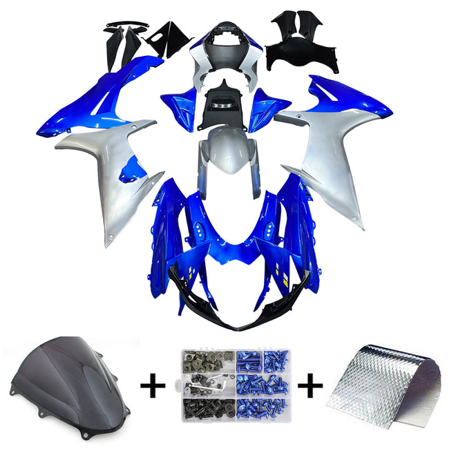 2011-2024 Suzuki GSXR 600/750 K11 Amotopart Injection Fairing Kit Bodywork Plastic ABS #101
