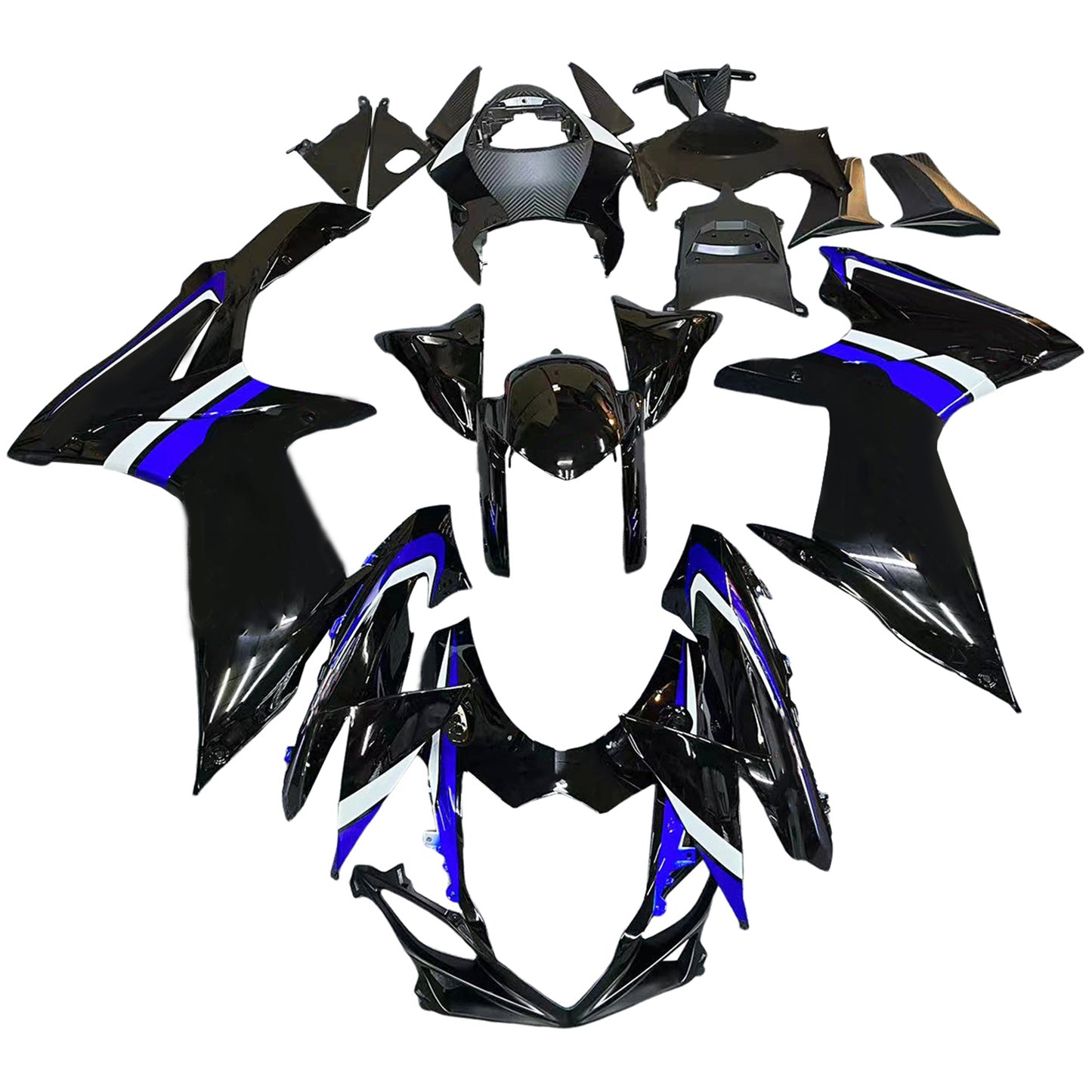 2011-2024 Suzuki GSXR 600/750 K11 Amotopart Injection Fairing Kit Bodywork Plastic ABS #101