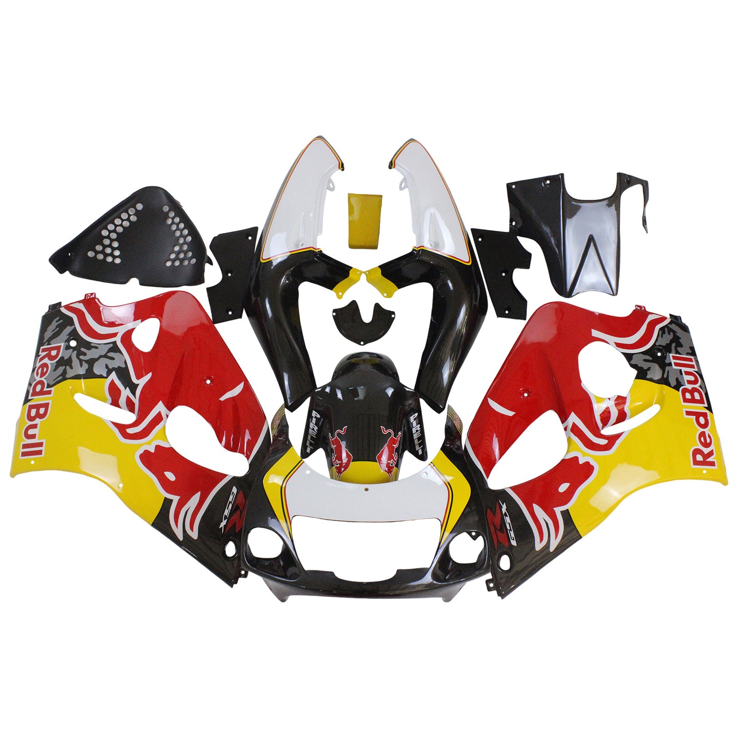 1996-2000 Suzuki GSXR 600/750 Amotopart Injection Fairing Kit Bodywork Plastic ABS #106