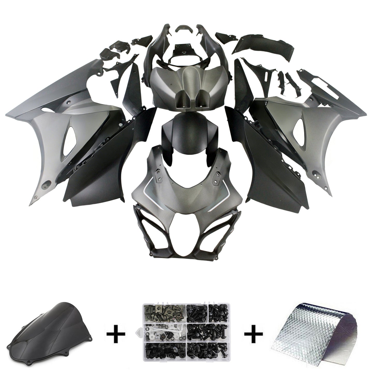 2017-2024 Suzuki GSXR1000 K17 Injection Fairing Kit Bodywork Plastic ABS #101