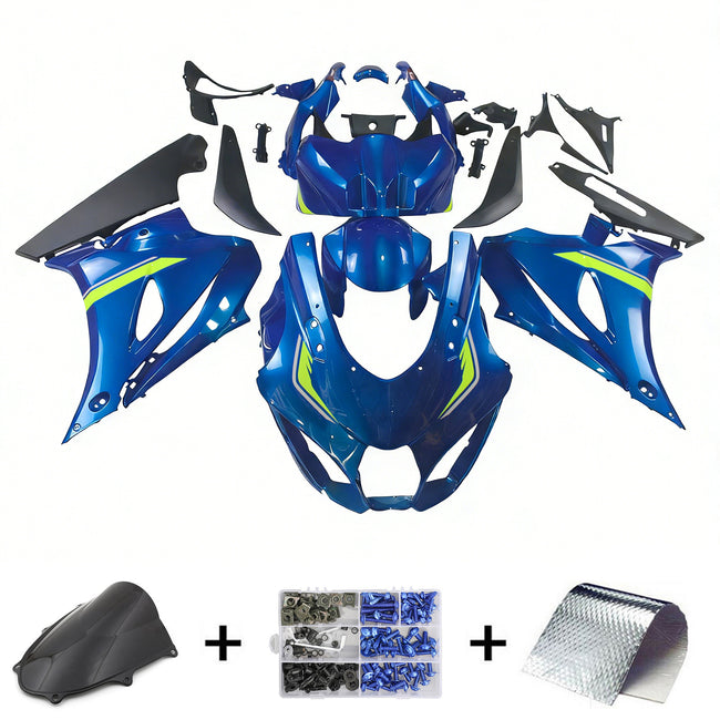 2017-2024 Suzuki GSXR1000 K17 Injection Fairing Kit Bodywork Plastic ABS #101