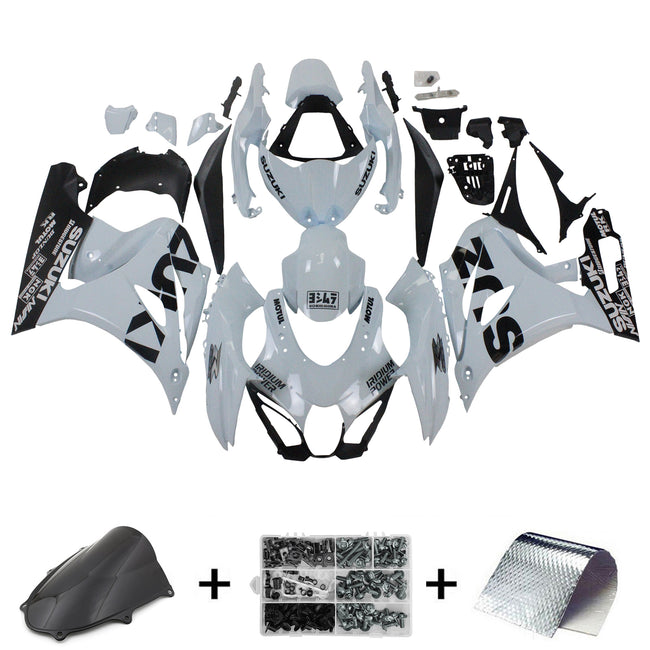 2017-2024 Suzuki GSXR1000 K17 Injection Fairing Kit Bodywork Plastic ABS #101