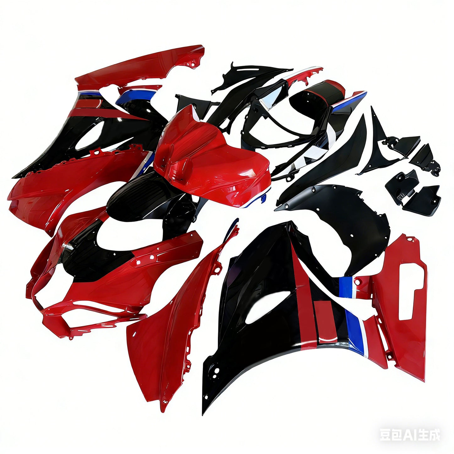 2017-2024 Suzuki GSXR1000 K17 Injection Fairing Kit Bodywork Plastic ABS #101