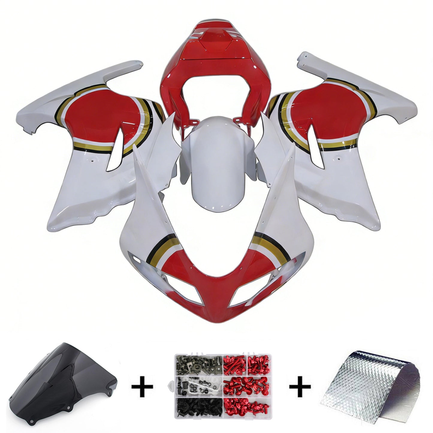 2003-2013 Suzuki SV650 Amotopart Injection Fairing Kit Bodywork Plastic ABS #101