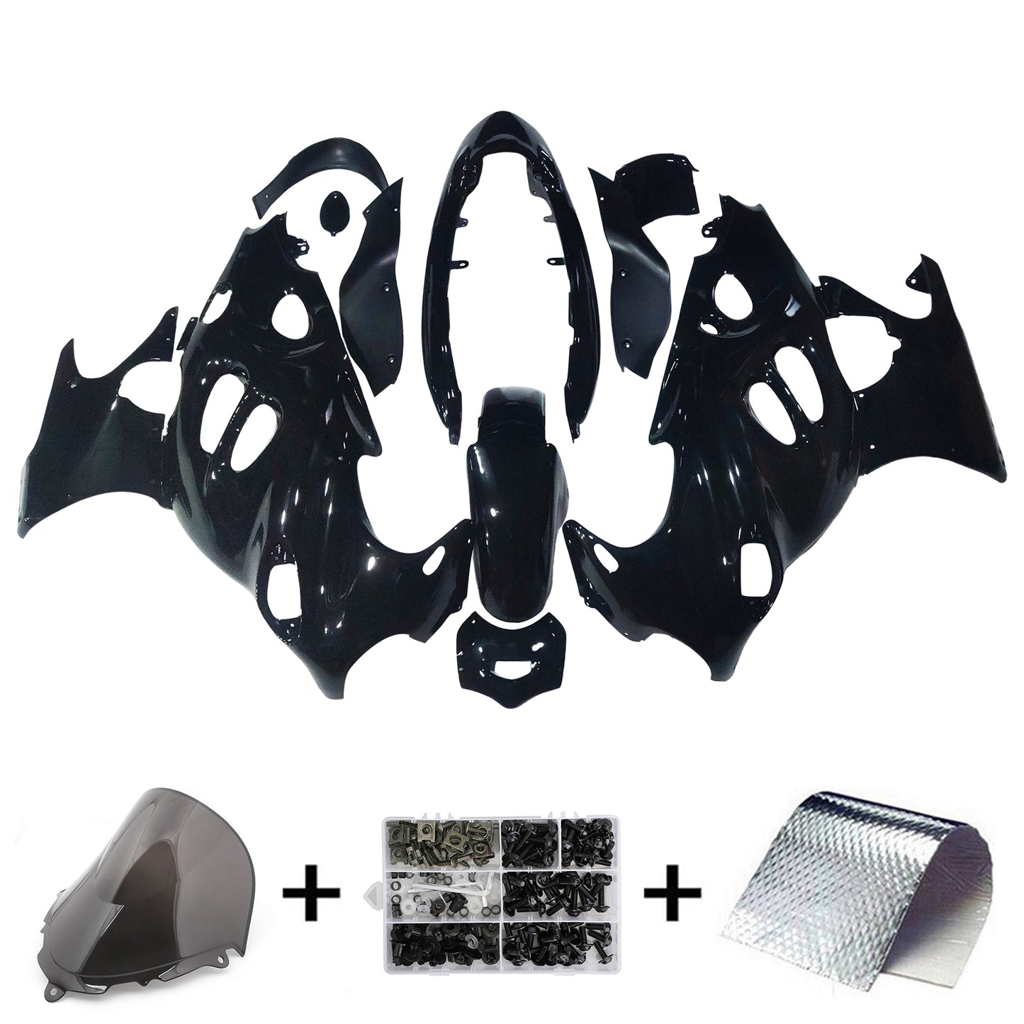 2005-2006 Suzuki Katana GSXF600 GSXF750 Amotopart Injection Fairing Kit Bodywork #112