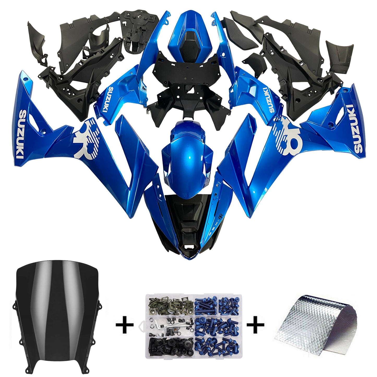 2024-2025 Suzuki GSX-8R GSX8R Injection Fairing Kit Bodywork ABS