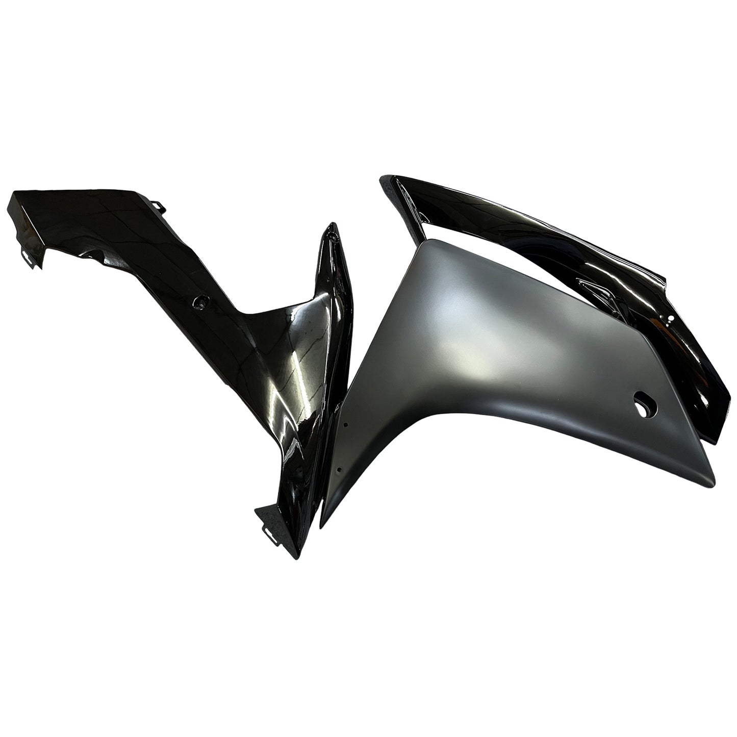 2007-2008 Yamaha YZF R1 Amotopart Fairing Gloss Matt Black Kit