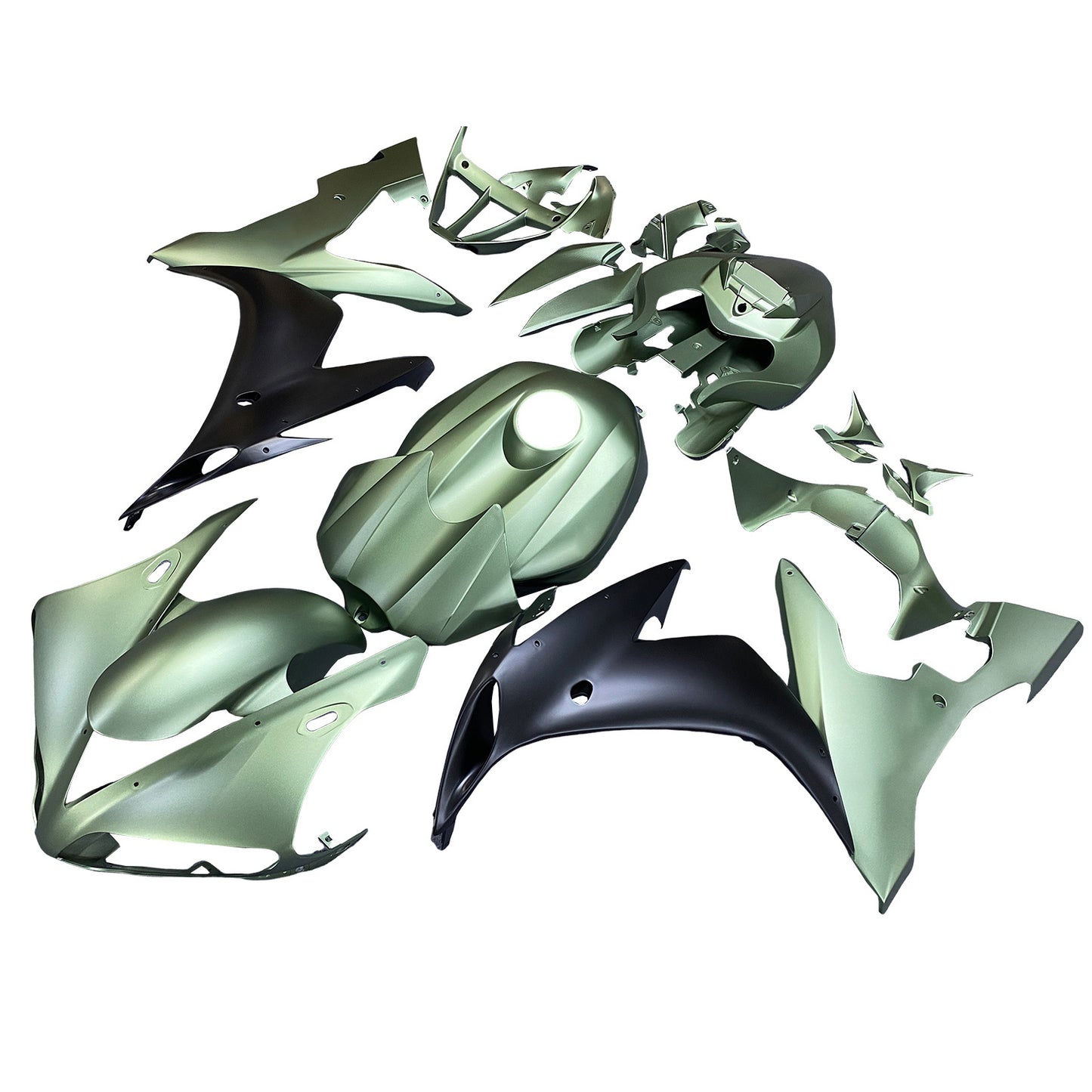 2004-2006 Yamaha YZF 1000 R1 Injection Fairing Kit Bodywork Plastic ABS#36