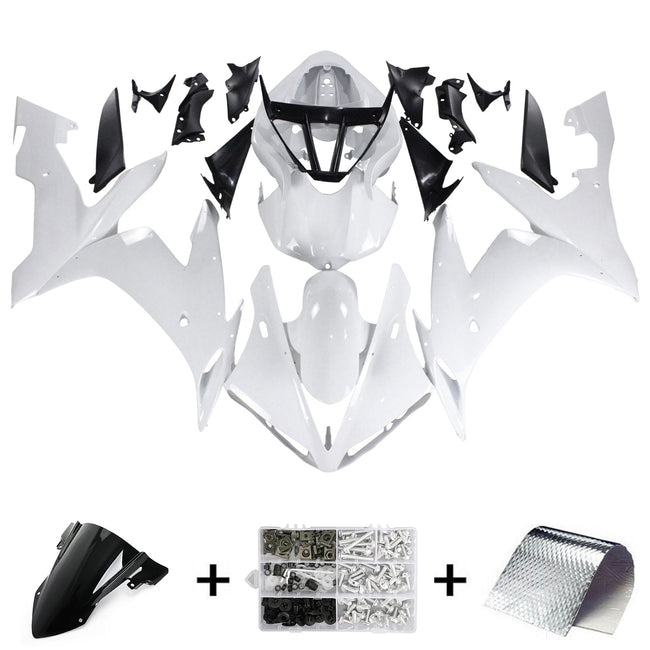 2004-2006 Yamaha YZF 1000 R1 Amotopart Injection Fairing Kit Bodywork Plastic ABS #122