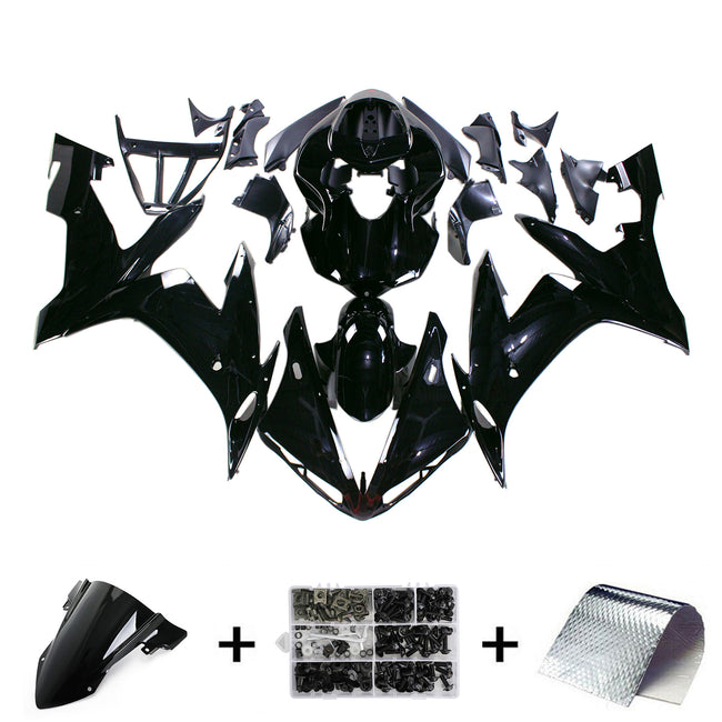 2004-2006 Yamaha YZF 1000 R1 Amotopart Injection Fairing Kit Bodywork Plastic ABS #123