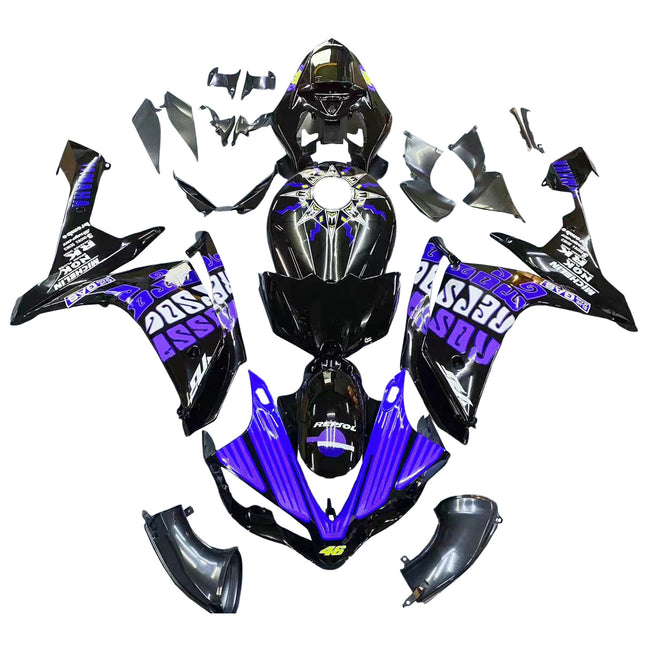 2007-2008 Yamaha YZF 1000 R1 Fairing Kit Bodywork Plastic ABS